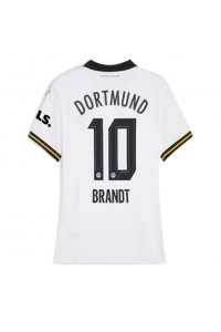 Borussia Dortmund Julian Brandt #10 Fotballdrakt Tredje Klær Dame 2024-25 Korte ermer